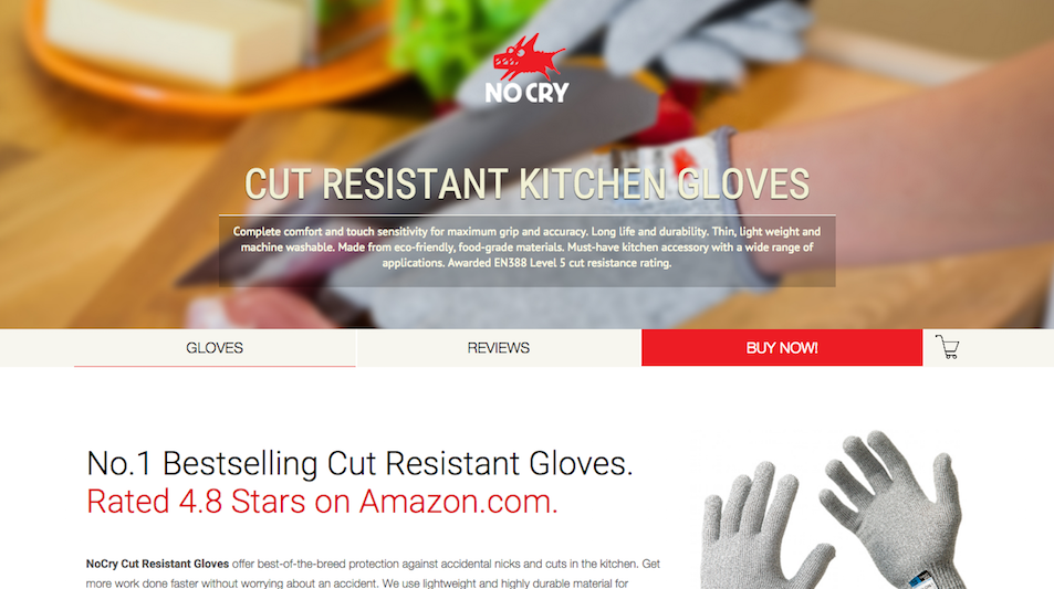 NoCry Gloves